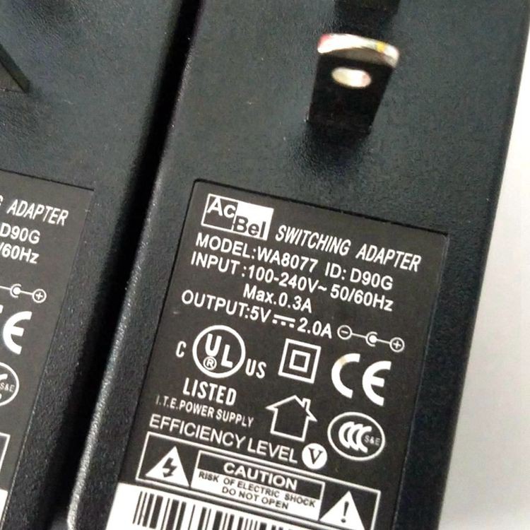 Nguồn Acbel 5V-2A ( Adapter 5V-2A ) Zin, Loại Tốt Jack 5.5 X 2.1mm