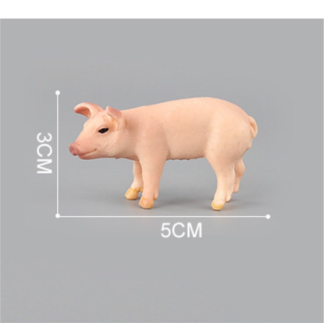 Đồ chơi Bộ sưu tập mô hình gia đình heo siêu thực