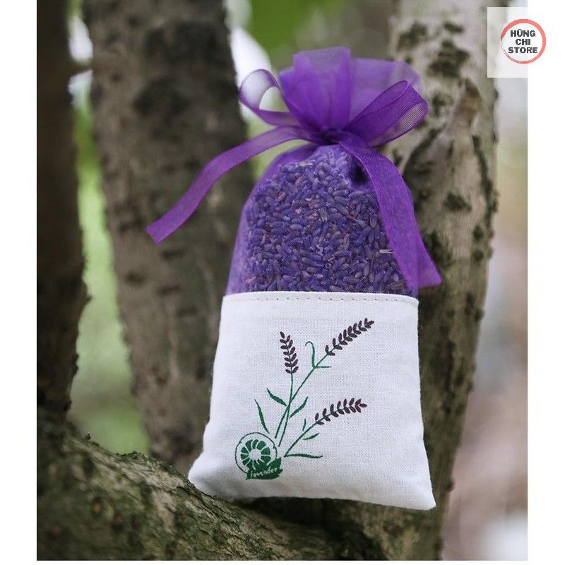 Túi Thơm Hoa Oải Hương Lavende Hadmade Treo Tủ, Xe Hơi, Bỏ TRong Phòng, Balo, Túi Xách Giúp Khử Mùi