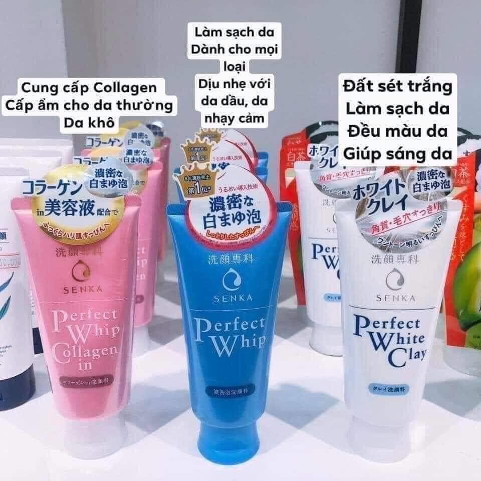 SỮA RỬA MẶT TẠO BỌT SENKA PERFECT WHIP 120G