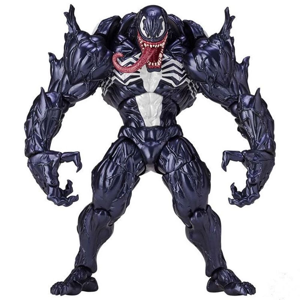 Mô hình nhân vật phim Venom Revoltech bằng PVC có khớp cử động NO.008