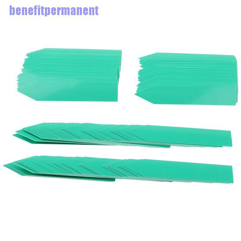 Benefitpermanent✹★ Set 50 Thẻ Nhựa Đánh Dấu Cây Trồng
