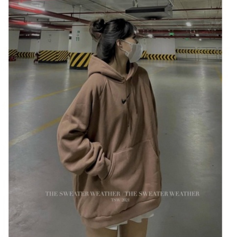 Áo Khoác Hoodie NICE Form Rộng Nam Nữ Unisex Ulzzang HD06