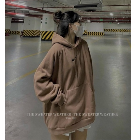 Áo Khoác Hoodie NICE Form Rộng Nam Nữ Unisex Ulzzang HD06