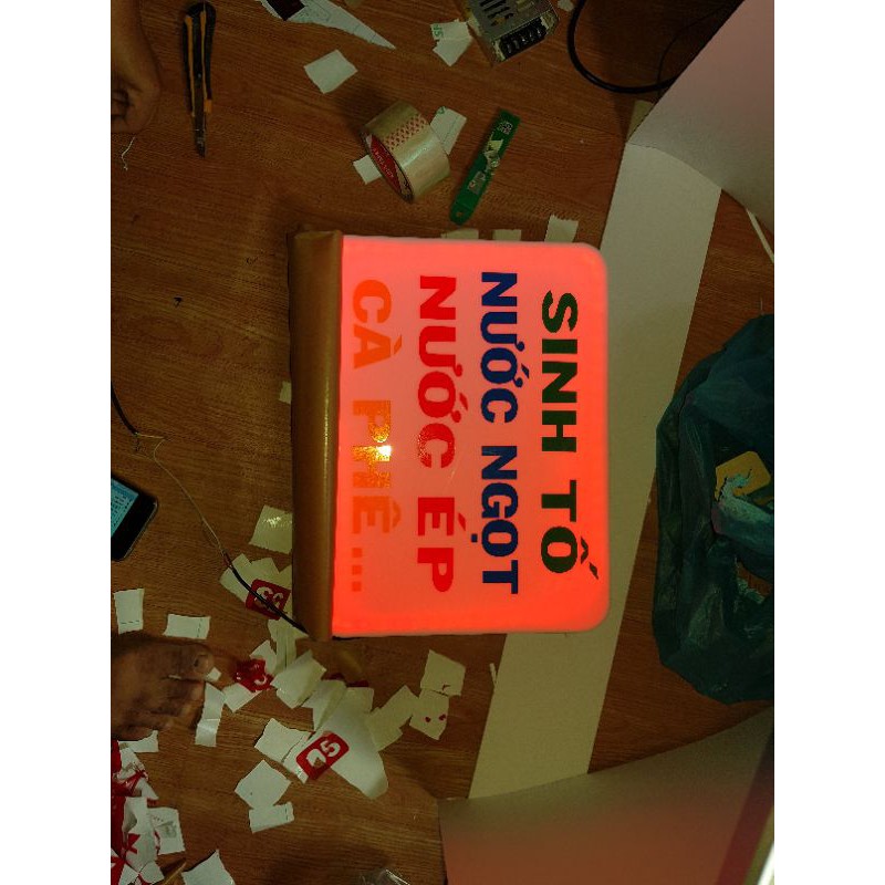 Bảng led vẫy  hộp led