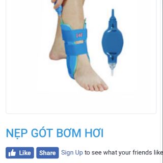 Nẹp cổ chân hơi ổn định cổ chân