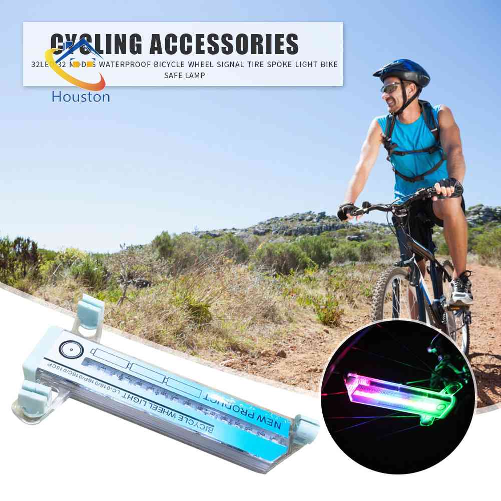 Đèn Led 32 Bóng 32 Bóng Gắn Căm Xe Đạp Không Thấm Nước