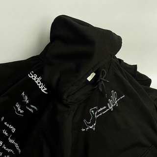 [Sadboiz ] Áo khoác 𝗛𝗢𝗢𝗗𝗜𝗘 𝗦𝗔𝗗𝗗𝗜𝗡𝗢 ®️(Real) - 𝑯𝒂̀𝒏𝒈 𝒄𝒉𝒊́𝒏𝒉 𝒉𝒂̃𝒏𝒈