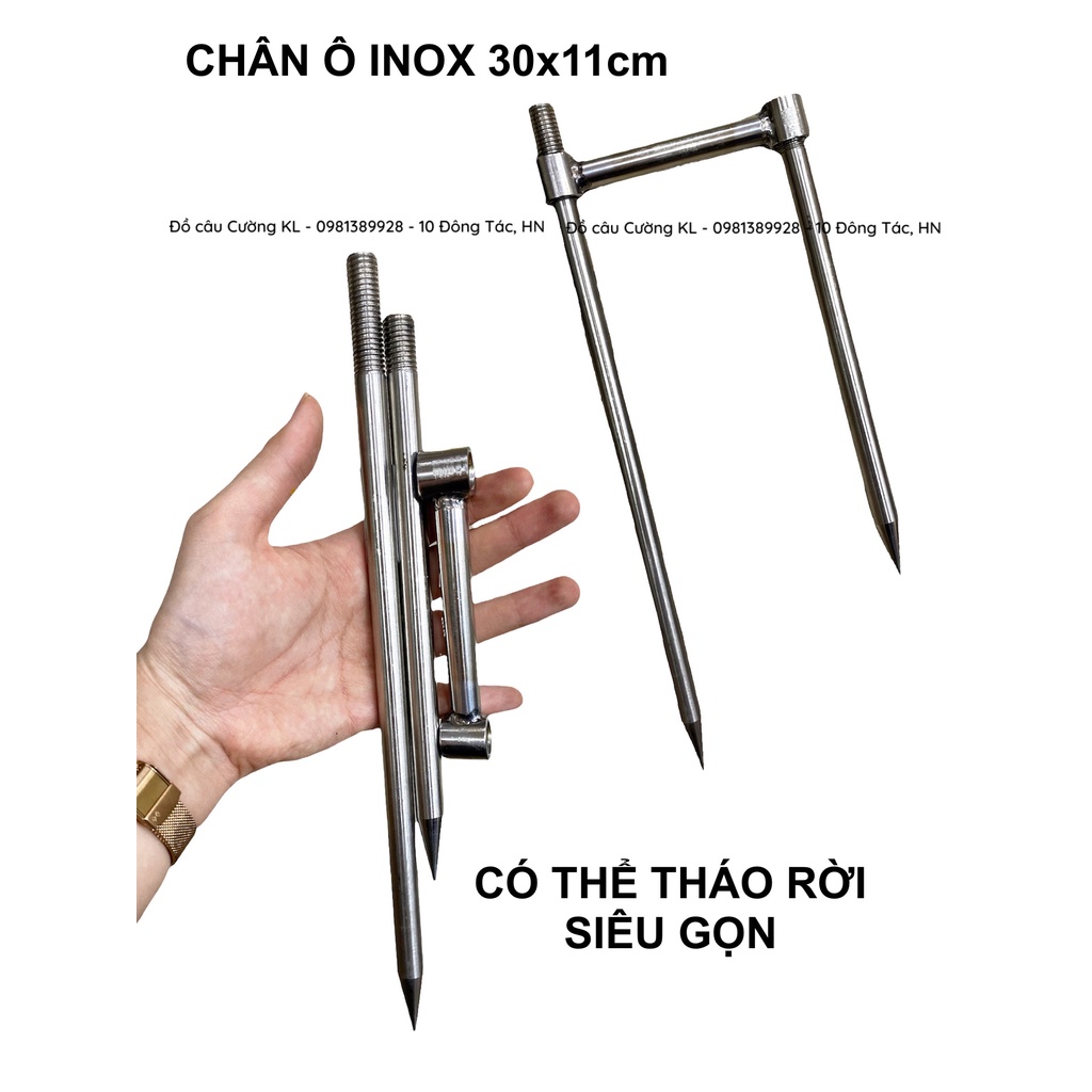 Chân ô Inox Đại đẹp TBN