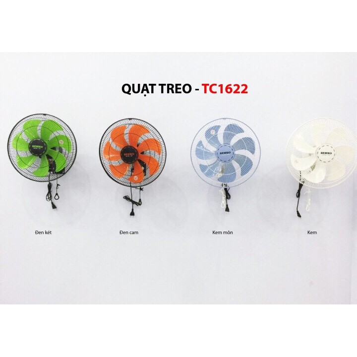 Quạt treo tường 2 dây Senko TC1622