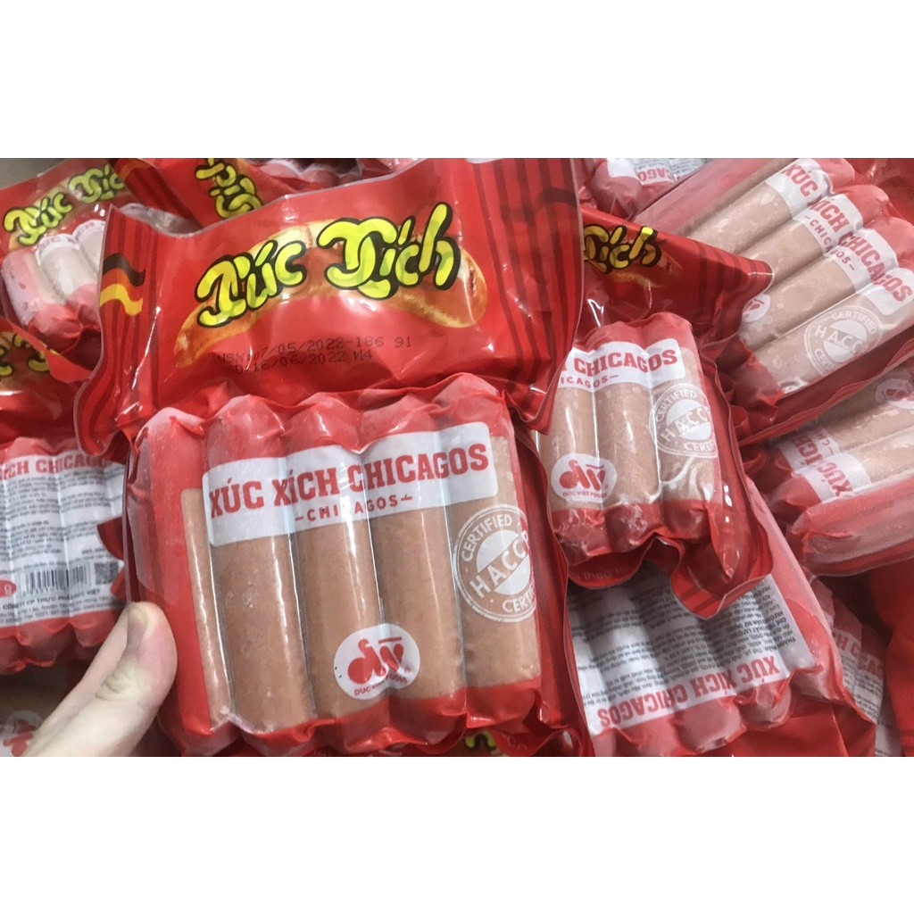 10 Cái Xúc Xích Đức Việt Chicago - 4Muafood - Thực Phẩm 4 Mùa