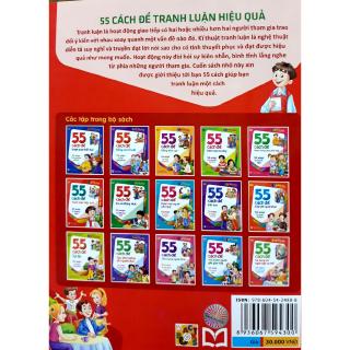 Sách - 55 Cách Để Tranh Luận Hiệu Quả