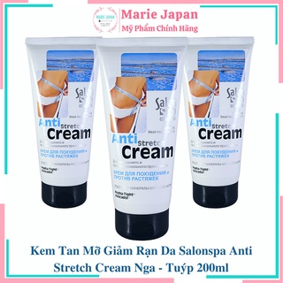 Kem Tan Mỡ Giảm Rạn Da Salon spa Anti Stretch Cream Nga - Tuýp 200ml