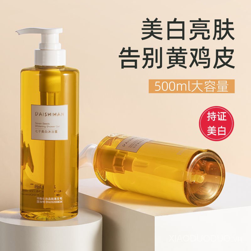 Gel tắm Nicotinamide làm trắng da và loại bỏ melanin hiệu quả
