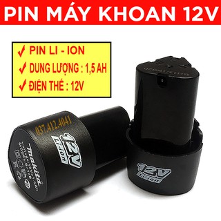 [ SIÊU RẺ ] PIN máy khoan 12V ( Aotuo, hitachi, boshun,... )