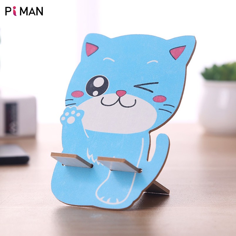 Giá đỡ điện thoại hình mèo may mắn hàng loại 1 PK08 Piman | BigBuy360 - bigbuy360.vn