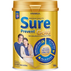 (Siêu Khuyến Mại) Sữa bột vinamilk Sure Prevent Gold 900g( Mẫu Mới) (date mới)