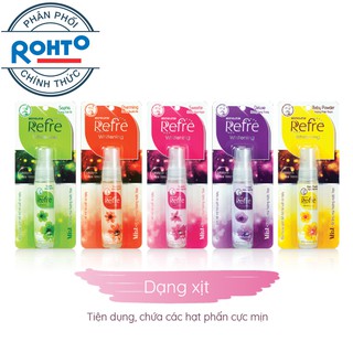 Xịt Khử Mùi Mentholatum Refre (dạng xịt)