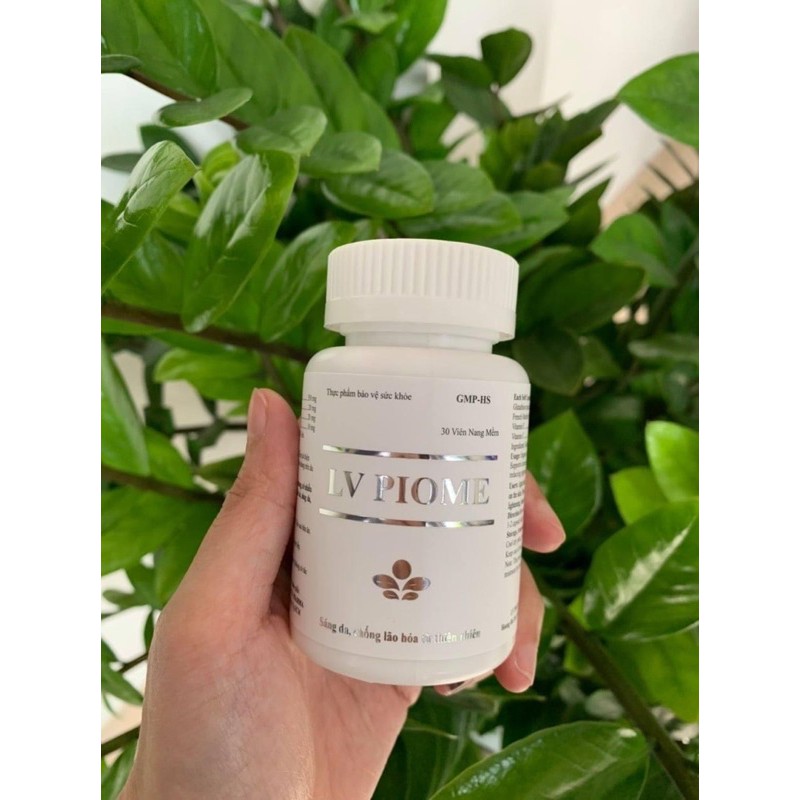 LV PIOME- VIÊN UỐNG TRẮNG DA, GIẢM NÁM, CHỐNG LÃO HÓA | Thế Giới Skin Care