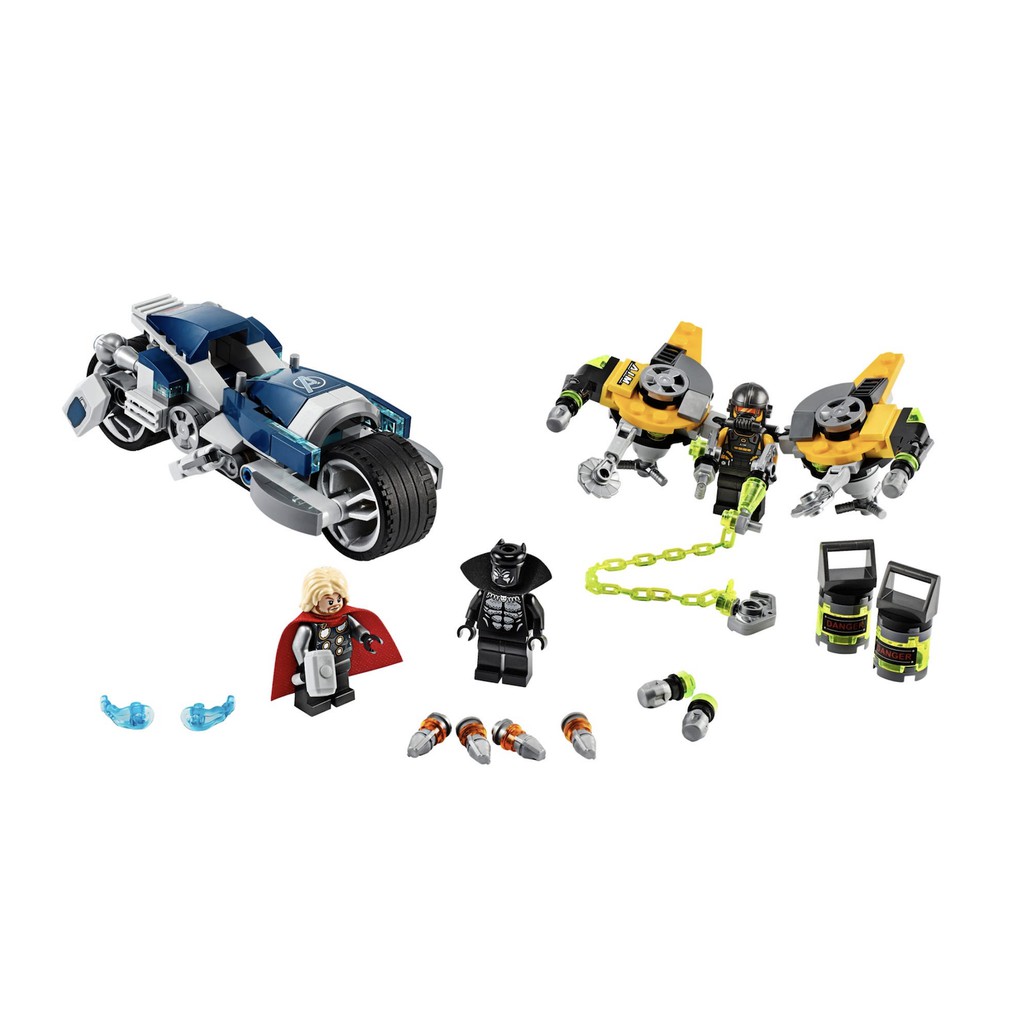 Lego HaHa - Lego Super Hero - Marvel Avengers - Cuộc Tấn Công Của Các Siêu Anh Hùng - 76142
