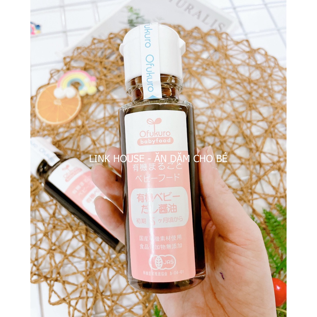 Nước tương tách muối Ofukuro nội địa Nhật cho bé ăn dặm 100ml