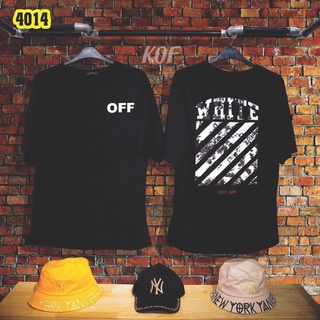 Áo thun tay lỡ đen logo off white, áo thun unisex nam nữ form rộng OFF ON OFF chất liệu cotton
