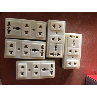 Ổ cắm điện giắc một, hai, ba vinakip