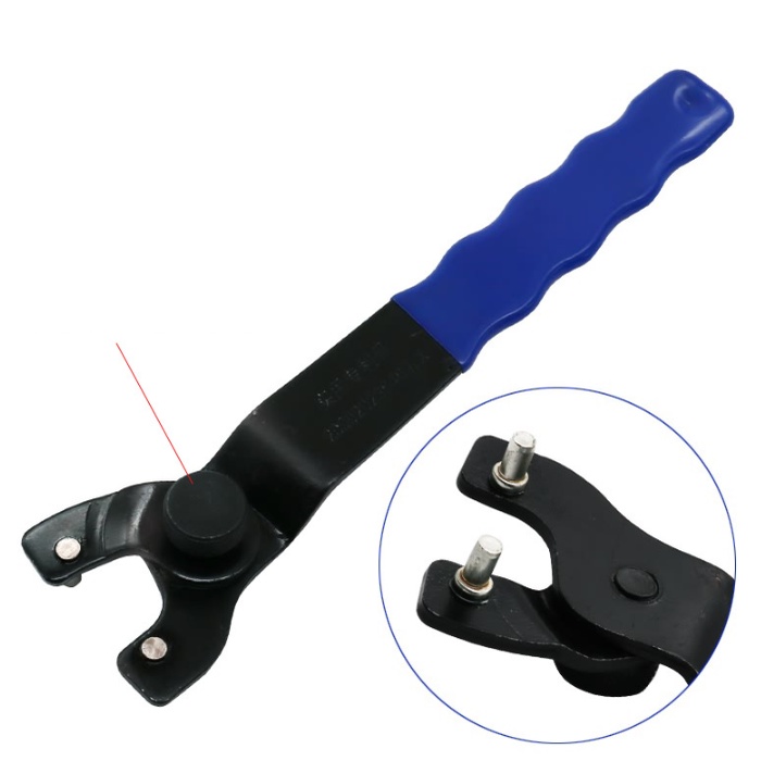 Tay mở máy mài đa năng, Cờ Lê Mở Máy Cắt, Máy Mài - Tháo Lắp Ốc Hãm Đĩa Cắt Có Điều Chỉnh