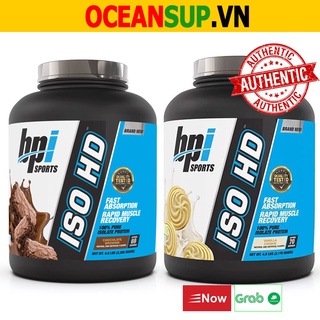 BPI SPORTS ISO HD - 100% Whey ISOLATE Hộp 5lbs