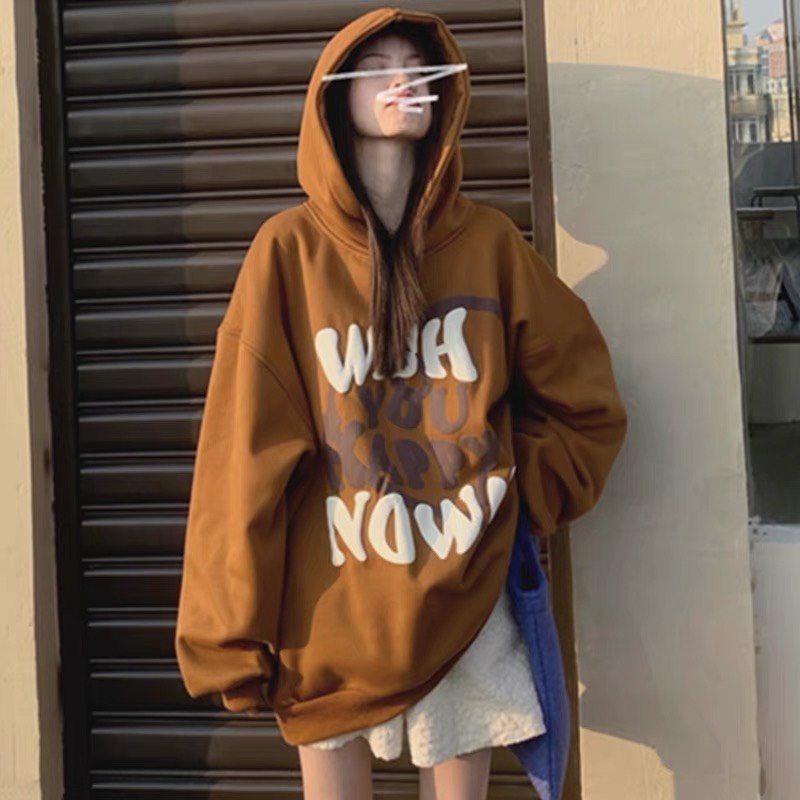 Áo hoodie số 9 cúc bấm mữ 2 lớp from thụng-5C5T