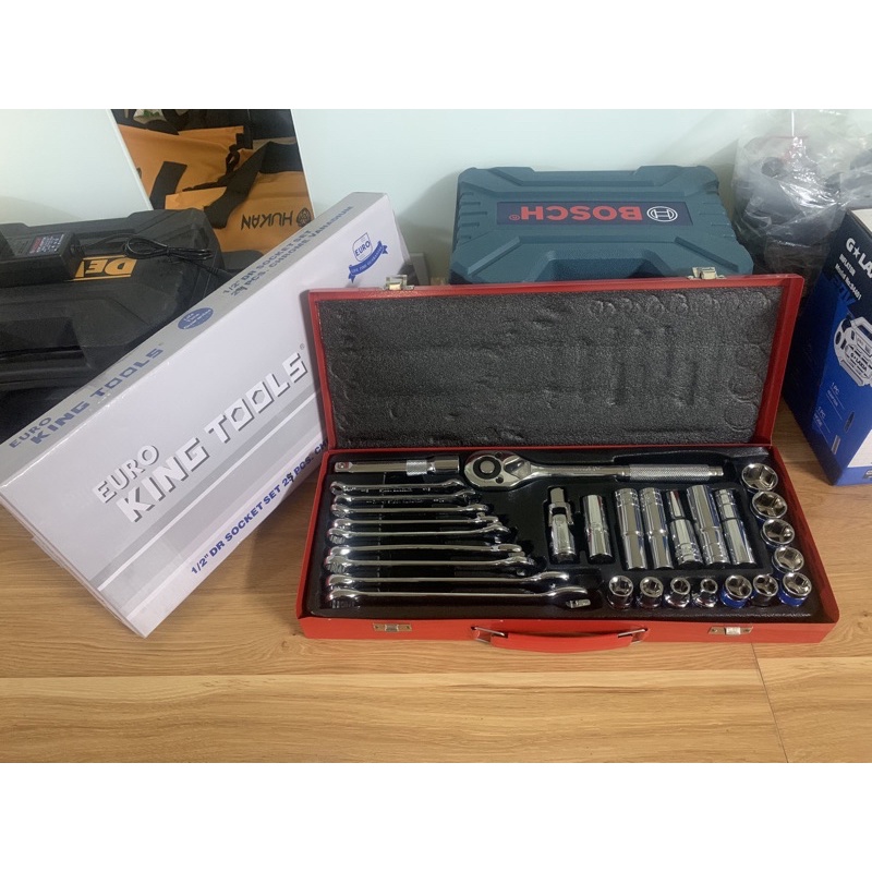 BỘ DỤNG CỤ SỬA CHỮA KINGTOOL 1/2INCH 29 CHI TIẾT