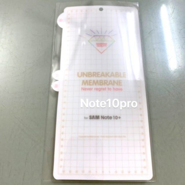 Tấm Dán PPF Galaxy Note 10 plus / Note 10 pro mặt trước chống trầy xước