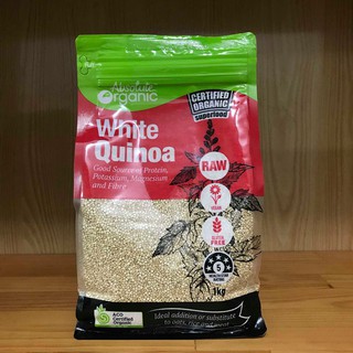 Hạt Diêm Mạch Trắng Hữu Cơ Absolute Organic 1kg