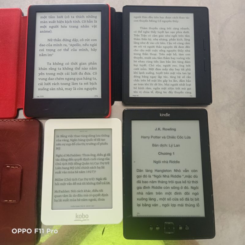 Máy đọc sách Kobo mini trắng