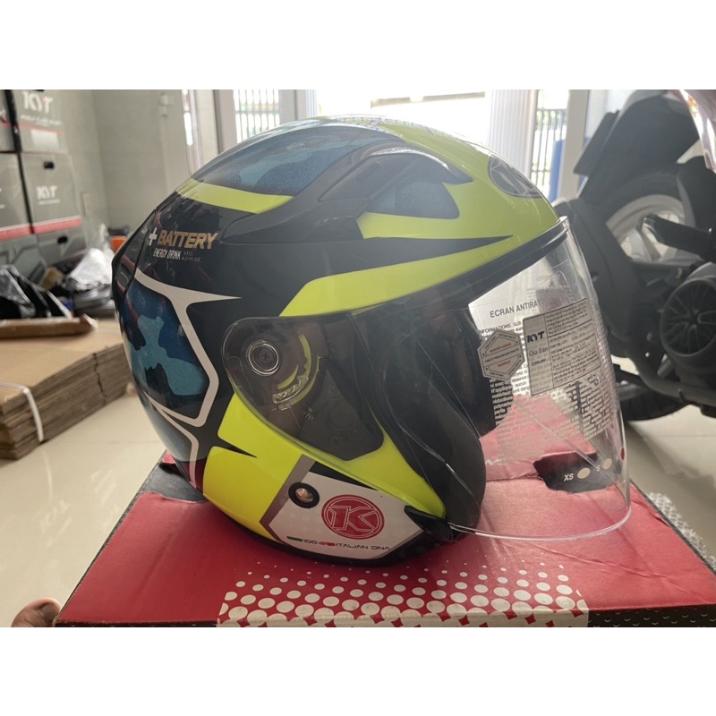 Nón bảo hiểm Kyt 3/4 Espargaro Replica