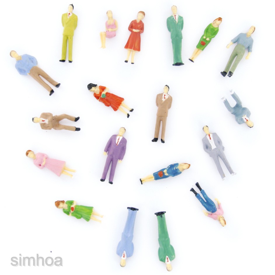 Set 100 mô hình người tỉ lệ 1 : 50