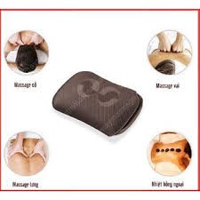 GỐI MASSAGE ĐÈN HỒNG NGOẠI CÓ ĐIỀU KHIỂN BEURER MG147