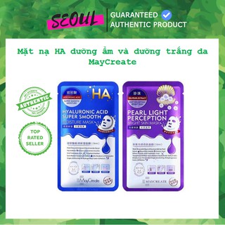 Mặt nạ HA dưỡng ẩm và dưỡng trắng da MayCreate