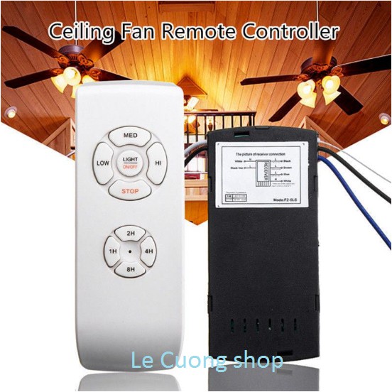 Bộ điều khiển từ xa cho quạt trần đèn (hàng loại 1) ,quạt trần Vinawind (220v-50hz)