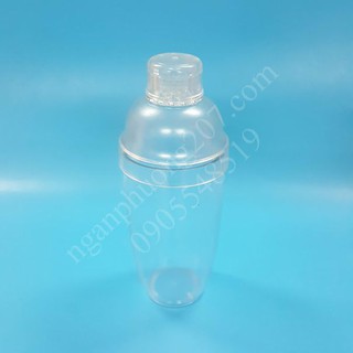 Bình lắc shaker 700ml có vạch chia in mờ