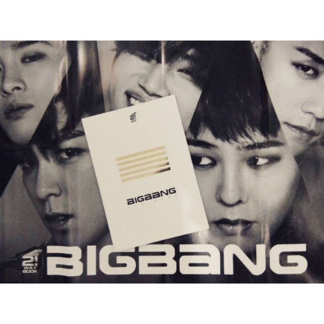 Combo Fanbook và poster khổ A1 của BIG BANG + Poster offical từ YG của iKON