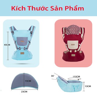 Địu em bé ZAVANESE 4 tư thế