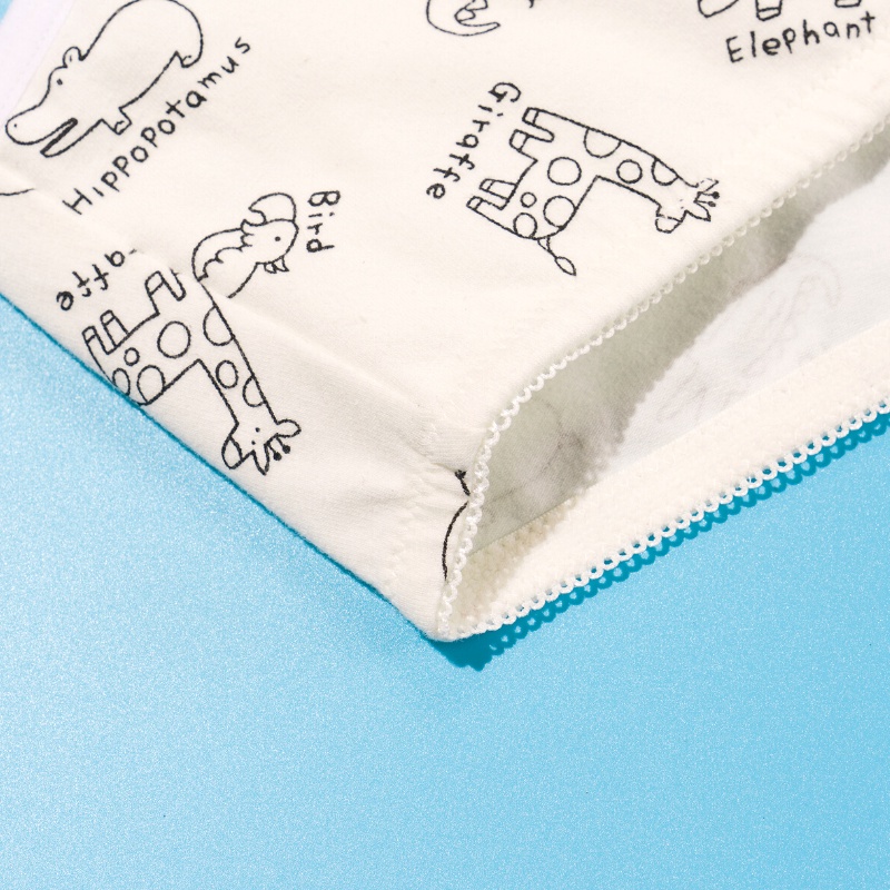 Áo lót bé gái thoáng khí - IKun - Áo lót bé gái mới lớn họa tiết chui đầu Áo lá học sinh cotton kháng khuẩn  ATK01