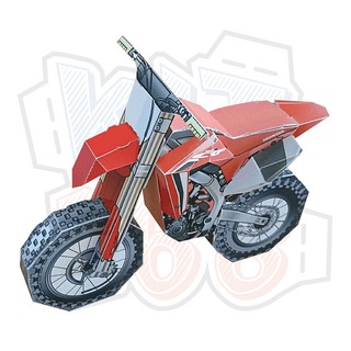 Mô hình giấy xe máy Honda CRF450R