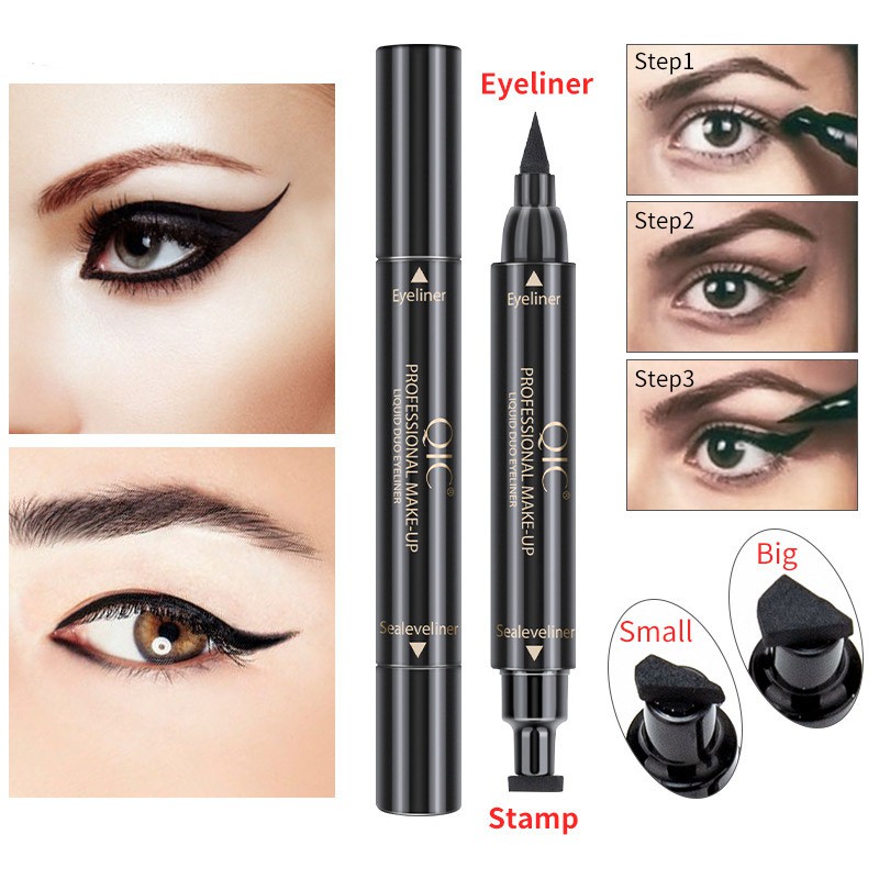 (Hàng Mới Về) Bút Kẻ Mắt Hai Đầu 2 Trong 1 Tiện Dụng | BigBuy360 - bigbuy360.vn