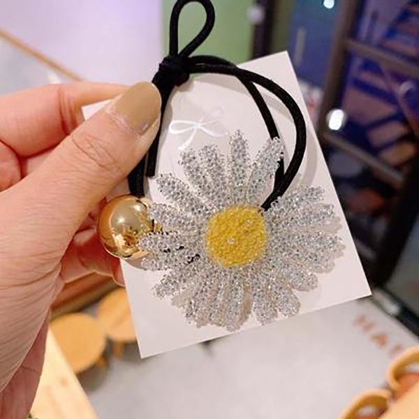 Dây Buộc Tóc Cao Su Họa Tiết Hoa Phong Cách Nhật Hàn Thời Trang Cho Nữ