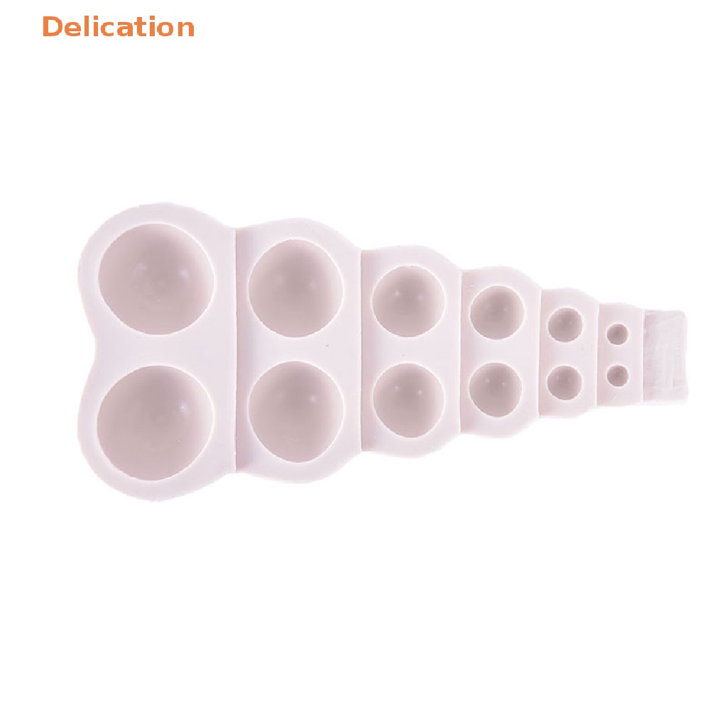 Khuôn Silicone Làm Bánh / Sô Cô La Hình Tròn Tiện Dụng