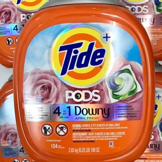 Viên giặt Tide Pods Downy 4in1 104 viên 2.85kg