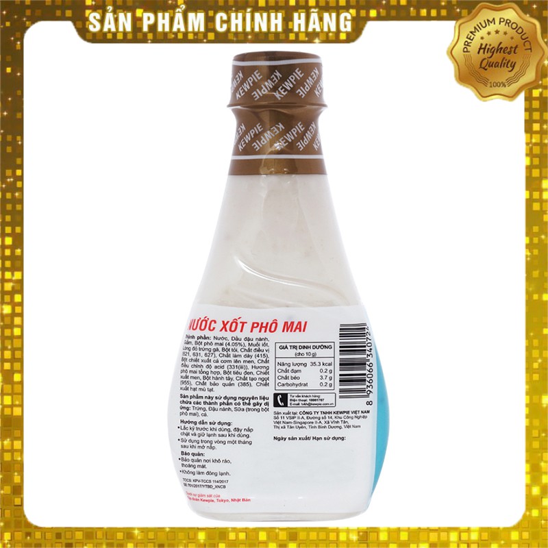 Xốt Salad Phô Mai Caesar Kewpie 210ml - Kewpie Dressing Caesar