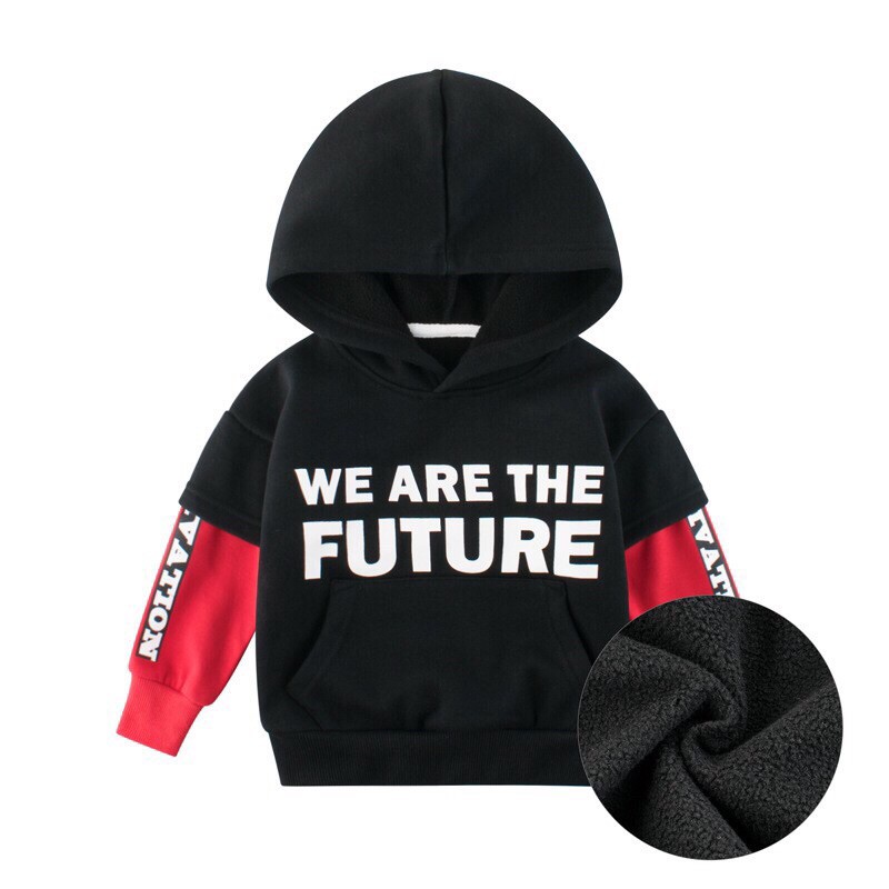 Áo nỉ bé trai SBAN26 sz 10-35kg áo nỉ bông hoodie hàng Quảng châu cho bé  SUBIN KIDS